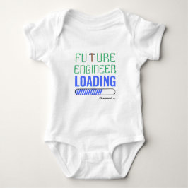Toekomstige ingenieur Lading Funny Personalized Un Romper