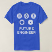 Toekomstige ingenieur voor kinderen en ns t-shirt (Design voorkant)