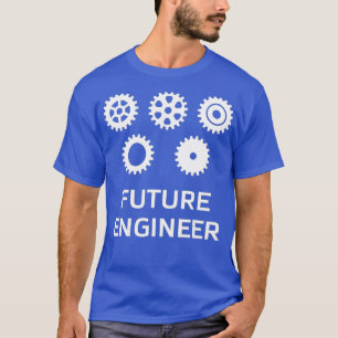 Toekomstige ingenieur voor kinderen en ns t-shirt