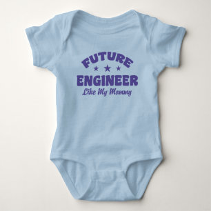 Toekomstige ingenieur zoals mijn mammie Baby T-shi Romper