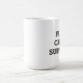 Toekomstige kankeroverleving voelt betere koffie-M Koffiemok (Center)