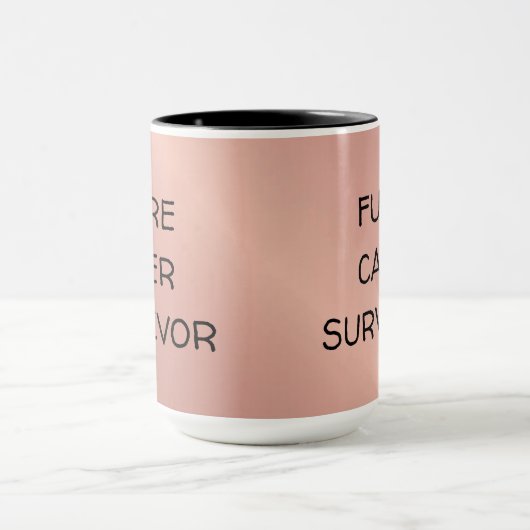 Toekomstige kankeroverleving voelt betere koffie-M Mok (Midden)