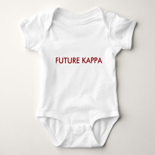 TOEKOMSTIGE KAPPA-BABY ROMPER (Voorkant)
