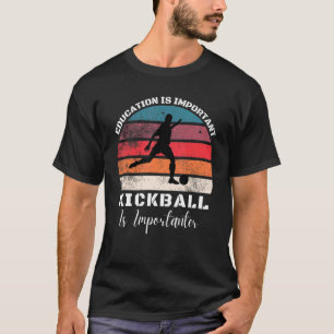 Toekomstige kickball en spelers mam pap Kickballer T-shirt