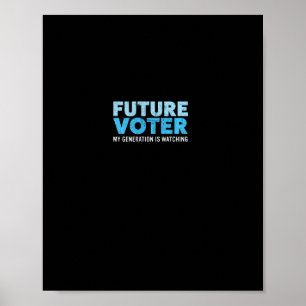 Toekomstige kiezer Shirt verzet zich tegen politie Poster