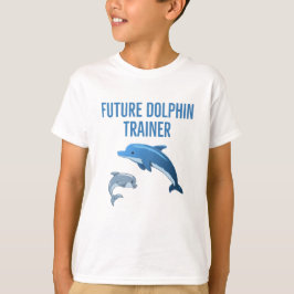 Toekomstige kinder Dolphin Trainer T-shirt
