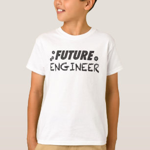 Toekomstige Kinder t-shirt van de ingenieur
