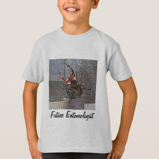 Toekomstige Kinder T-shirt voor de entomoloog