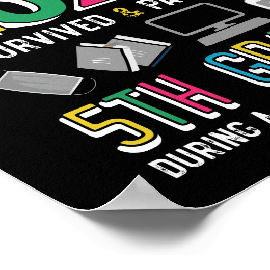 Toekomstige klasse van 2028 Overlevende en voorbij Poster (Hoek)