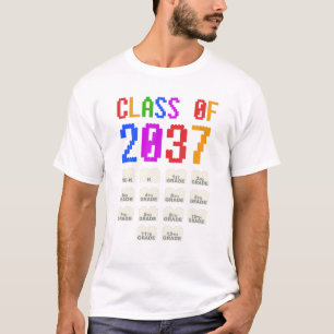 Toekomstige KLASSE van 2037 PreKindergarten Bricks T-shirt