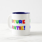 Toekomstige kledij- en tekenfilets tweekleurige koffiemok (Voorkant links)