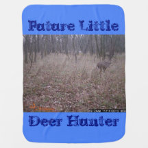 Toekomstige kleine deer Hunter baby deken boy