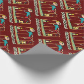Toekomstige klimmer cadeaupapier (Hoek)