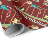 Toekomstige klimmer cadeaupapier (Rol Hoek)