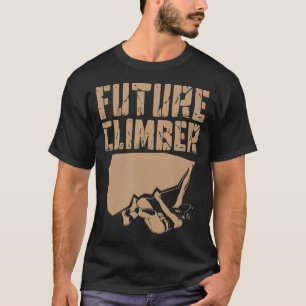 Toekomstige klimmer van de klimmer van de klimmer t-shirt