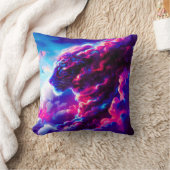 Toekomstige Kosmische Neon Luipaard Kussen (Deken)
