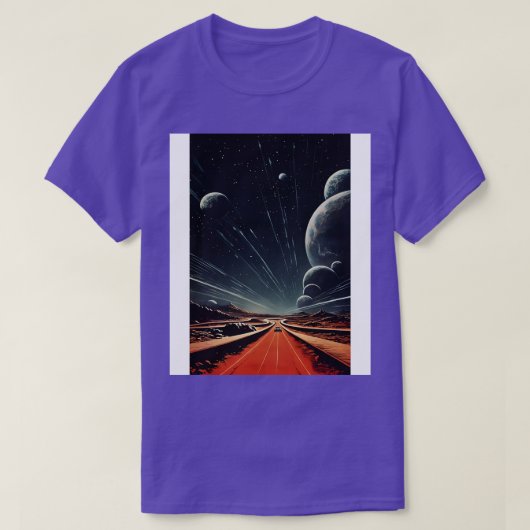 Toekomstige kunst t-shirt (Design voorkant)