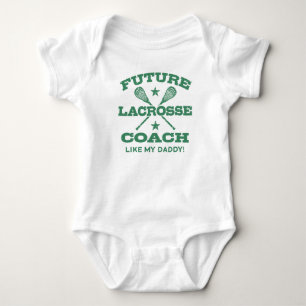 Toekomstige Lacrosse Coach zoals mijn papa Romper