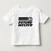 Toekomstige lasser kinder shirts (Voorkant)