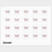 Toekomstige lasser ronde sticker (Vel)