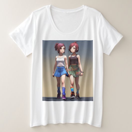 Toekomstige leider""Droom groot, schitterend""Ster Grote Maat T-shirt (Design voorkant)