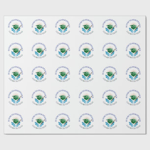 Toekomstige Leider O'Clock – Leer Leiderschap Mo Cadeaupapier