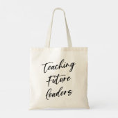 Toekomstige leiders onderwijzen tote bag (Achterkant)
