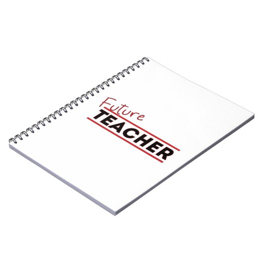 Toekomstige leraar notitieboek (Linkerzijde)