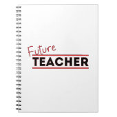 Toekomstige leraar notitieboek (Voorkant)