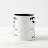 Toekomstige leraar Wiskunde Tweekleurige Koffiemok (Center)