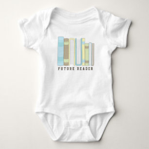 Toekomstige lezer Baby boekenstapel Funny Shirt