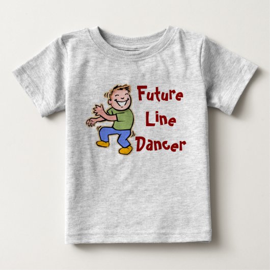 Toekomstige Line Dancer! -Baby jongen (Voorkant)