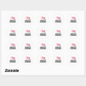 Toekomstige luchtvaarttechnicus ronde sticker (Vel)