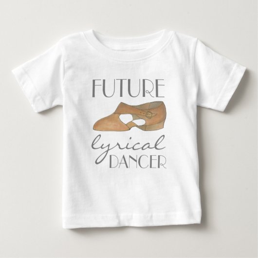 TOEKOMSTIGE LYRISCHE DANCER Tan Dance Shoe (Voorkant)