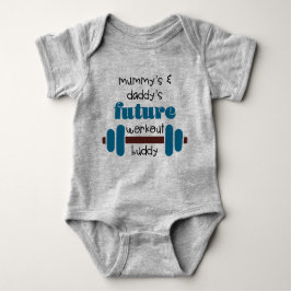 Toekomstige maatpak voor baby romper