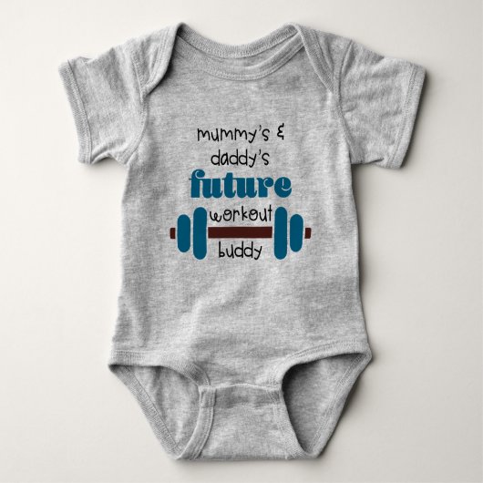 Toekomstige maatpak voor baby romper (Voorkant)