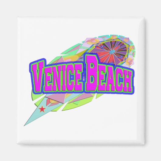 Toekomstige magneet "Venice Beach" (Voorkant)