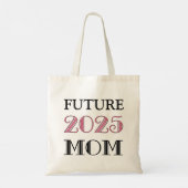 Toekomstige mama 2025 tote bag (Achterkant)