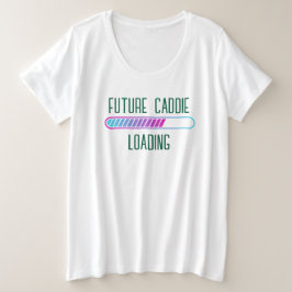 Toekomstige Mama Baby Borrel Toekomstige Caddie Ge Grote Maat T-shirt