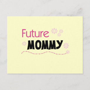 Toekomstige mama Tshirts en geschenken Briefkaart