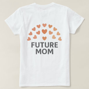 Toekomstige mama vrouwen/meisjes T-shirt