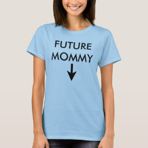 Toekomstige mammie t-shirt