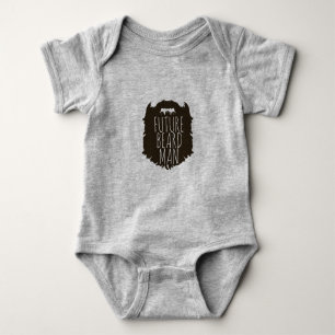 TOEKOMSTIGE MAN BESTSELLENDE HIPSTER BABY SHOWER ROMPER