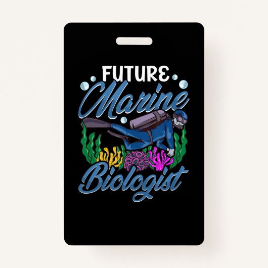 Toekomstige mariene bioloog badge (Voorkant)