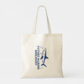 Toekomstige mariene bioloog biologie student haai tote bag (Achterkant)