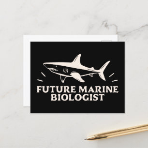 Toekomstige mariene bioloog briefkaart