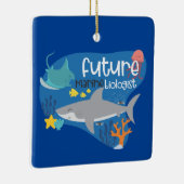 Toekomstige mariene bioloog keramisch ornament (Rechts)