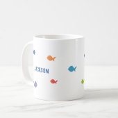 Toekomstige mariene bioloog koffee Mok (Voorkant links)