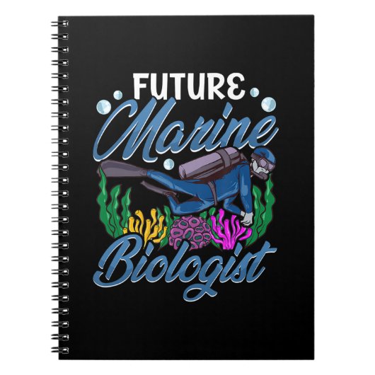 Toekomstige mariene bioloog notitieboek (Voorkant)