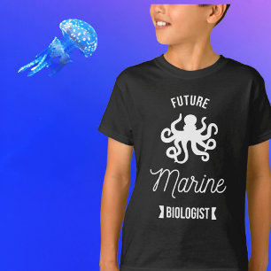 Toekomstige mariene bioloog - Octopus T-shirt